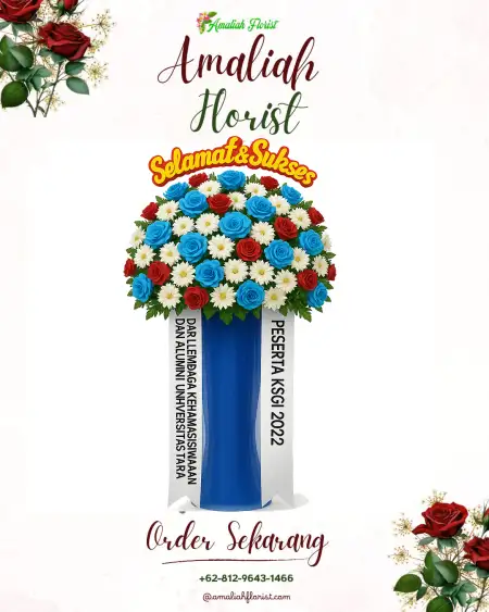 Standing Flowers Paket Wedding Cibinong